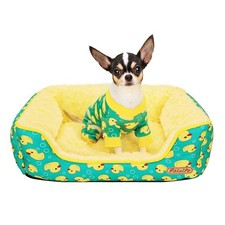 Rectangle Washable Dog Bed for Large, Medium  Small Dogs   Soft Calming Puppy B