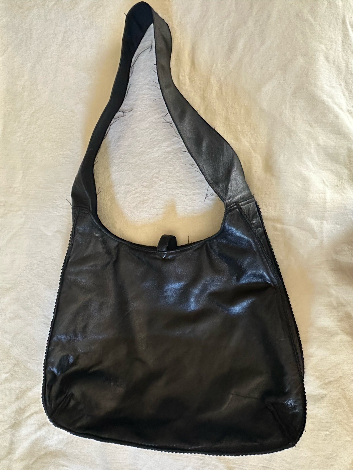 Wilson’s Leather Black Shoulder Bag Purse