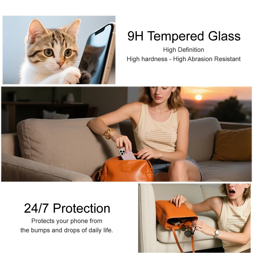 For ZTE nubia Red Magic 11 Pro+, IMAK Cover 9H Tempered Glass Screen Protector - Image 4 of 4