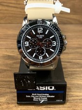 Reloj Casio MTPVD300-5BW Hombre Multi-Mano Analógico Fecha/Mes/24Horas 50M WR, Nuevo