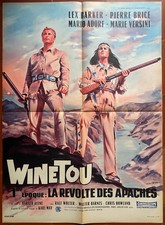 Plakat WINETOU Der Aufstand Der Apachen Indianer WINNETOU Lex Barker 60x80cm