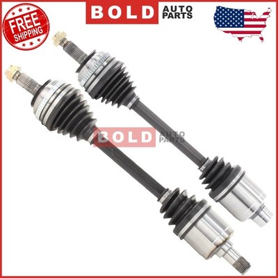 TrakMotive Front CV Axle Shafts Assemblies Set For Acura Integra Honda Civic JP