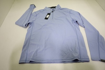 Greyson Golf Tate 1/4 Zip Pullover Mens Size Medium Heron New INV13146703