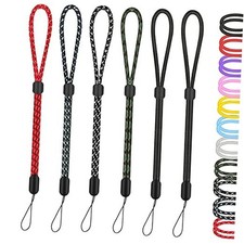Hand Wrist Strap Lanyard, 6 Pack 9.5inch Adjustable 9.5 inches Multicolor