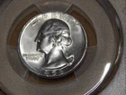 1956 Washington Quarter Uncirculated 90% Silver Graded MS-65