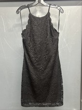 By & By Black Lace Dress Size 7
