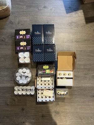LOT SALE Battery Operated Tea Lights And Candles Flameless. Assorted Brands