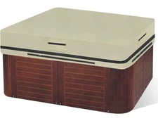 COVERR 600D BLACK Heavy Duty Oxford Square Hot Tub Protector 85 x 85 inch