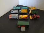 MATCHBOX LESNEY LOT OF TEN MODELS INC MERCEDES TRUCK AND TRAILER--Y304