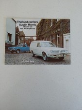 Austin Morris Marina Van & Pickup Sales Brochure c.1976