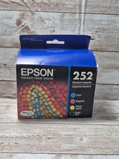 Epson 252 4pk Combo Ink Cartridges - Black, Cyan, Magenta,  Yellow Exp: 11/2023