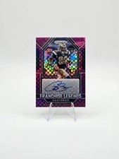 Isaac Bruce 2022 Panini Prizm Franchise Legends Auto Purple Power SP /49 #FL-IB