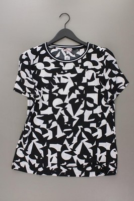 Alba Moda Kurzarmbluse Classic Bluse für Damen Gr. 38, M geometrisches Muster