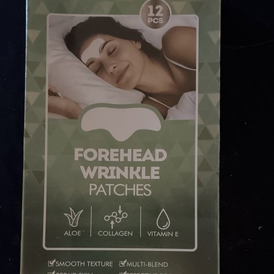 Beauty Online Biotechnology Forehead Patches 12pcs Aloe Collagen Vitamin E