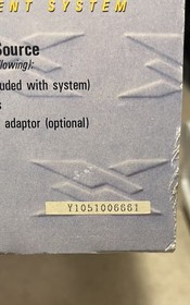 ORINGINAL ATARI Lynx/Full Set w/box,carrying case, original papers w/6 games