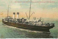 Alte Postkarte - 62 - Boulogne sur Mer - Service en Boulogne und Folkesto