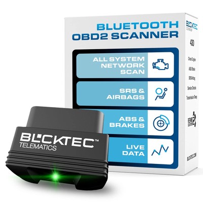 OBD2 Scanner for iPhone & Android No Subscription Supports 1996-2023