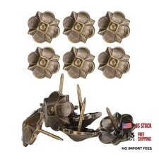 20PCS 20mm Furniture Upholstery Nails - Flower Design Upholstery Tacks