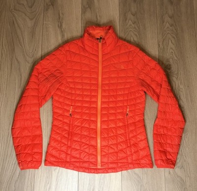 Damen The North Face Thermoball Eco Jacke TNF Small rot Puffer leicht
