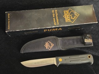 PUMA Hunter's Pal 13 6397 Kraton Hunting Knife LNIB Box Hunter SOLINGEN Germany