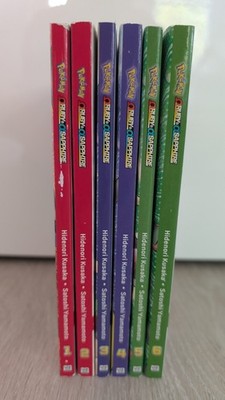 Pokémon Omega Rubin/Alpha Saphir Manga Bd. 1-6 (Komplett) ENGLISCH