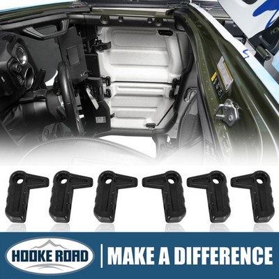 6x Hard Top Freedom Panel Lever Latch Lock Fit 2018-2026 Jeep Wrangler Gladiator