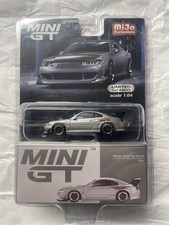 Mini GT Nissan Silvia Top Secret - Silver #545 (MGT00545)