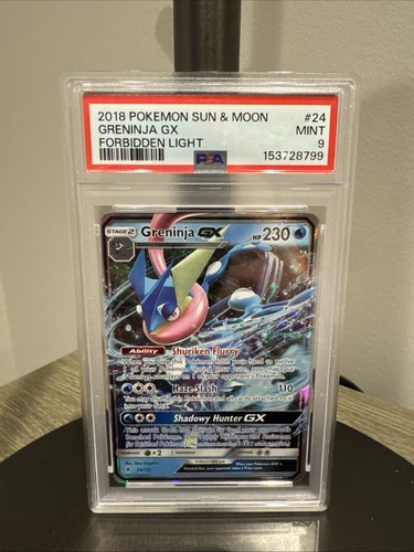 Greninja-GX graded PSA 9 for sale on eBay
