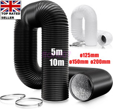 PVC Ventilation Air Ducting 5/6/8 Inch Flexible Vent Hose Pipe for Hydroponics