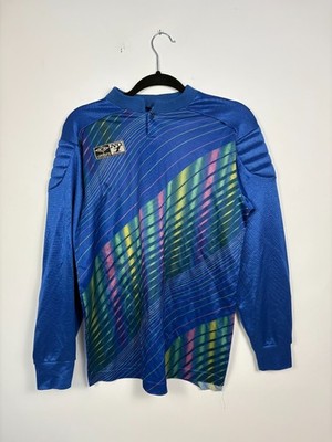 Vintage Umbro Goalie Shirt Padded Soccer Jersey Retro Goalkeeper Top 90s/Y2K