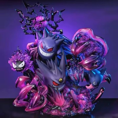 Gengar Figur 29 cm - Nebulak Alpollo Pokemon Sammler Evolution Anime Pikachu