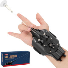 OVERFUN Web Launcher Spider String Shooter Toy, Cool Gadgets Electric Reel-In