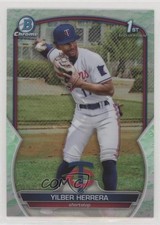 2023 Bowman Chrome Prospects Lunar Glow Refractor Yilber Herrera #BCP-86 12g7