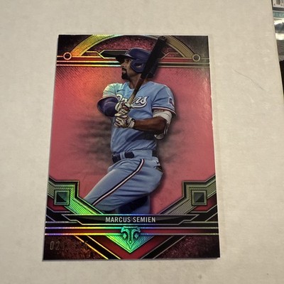 2024 Topps Triple Threads Marcus Semien #176 Tourmaline /125 Rangers