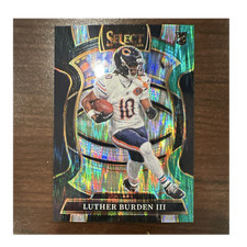 Panini Select 2025 Luther Burden III Chicago Bears Concourse Rookie Prizm #72