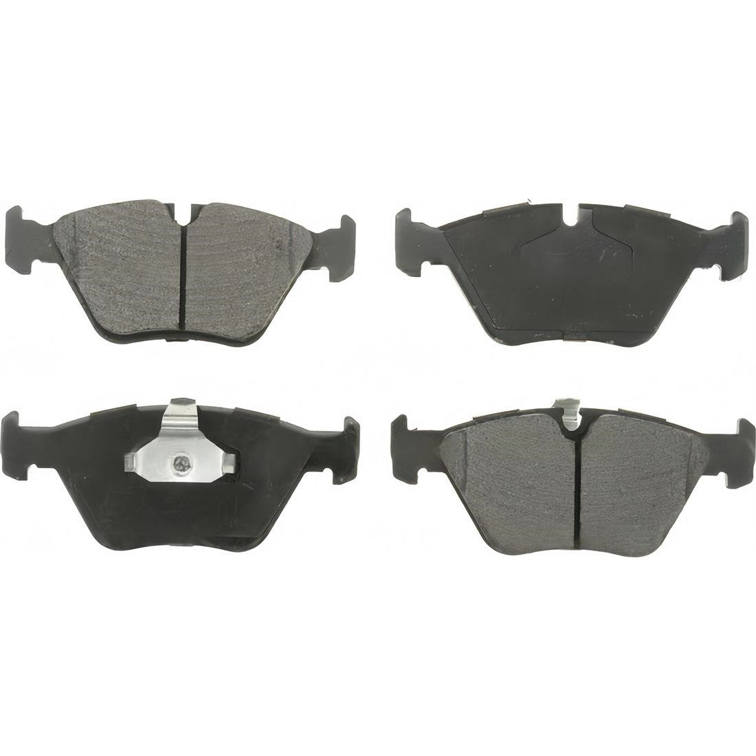 Front Ceramic Brake Pads for 2005-2012 2013 2014 2015 2016 Smart Fortwo