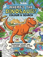 Buster Books | Where's The Dinosaur? Colour And Search | Taschenbuch | Englisch