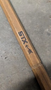 STX RARE Wooden Crooked Arrow Lacrosse Stick Shaft 31 Inches Long