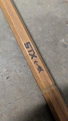 STX RARE Wooden Crooked Arrow Lacrosse Stick Shaft 31 Inches Long