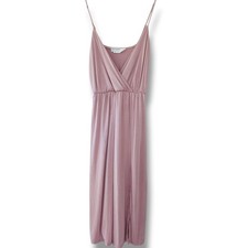 Urban Renewal Midi Dress Dusty Rose Blush Pink NWOT Size S stretch Classic 