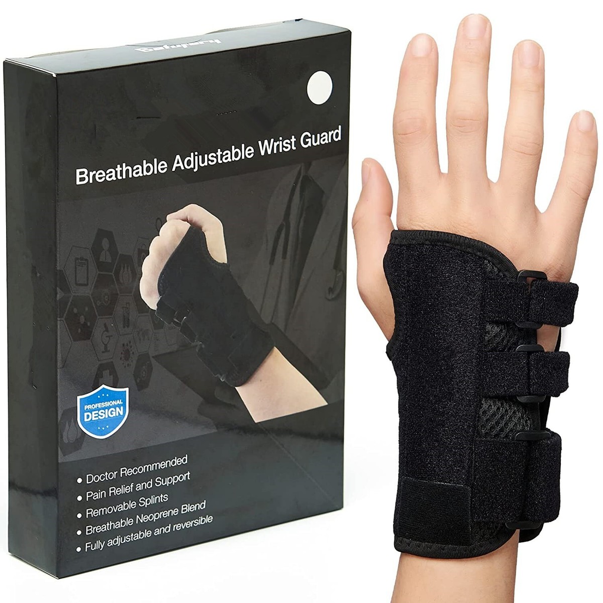 Carpal tunnel wrist brace night supportcarpal Removable upper