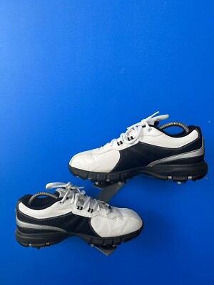 NIKE DURASPORT SMU 317682-102 MEN\'S LEATHER SOFT SPIKES GOLF SHOES SIZE 8.5 NIKE DURASPORT SMU 317682-102 MEN main image 3