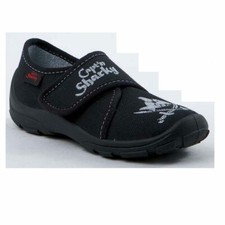 Capt'n Sharky Hausschuhe schwarz 230066-1 Lutz Jungen Pirat