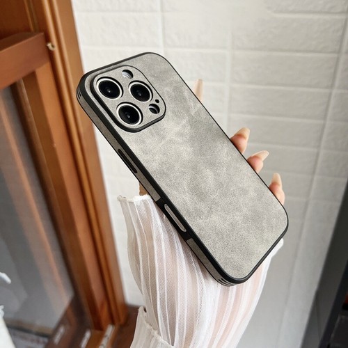 Coque Etui Antichoc Slim Hybride Luxe Cuir Pour iPhone 16 Pro Max 15 14 13 12 11 - Photo 14 sur 16