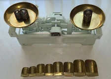 Persian Antique Style Metal Cast Iron & Brass Balance General Store Scale