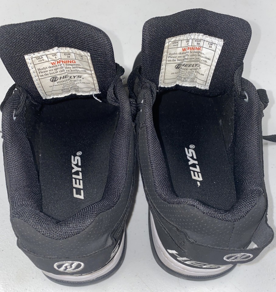 HEELYS Voyager HE100713 Youth 6 Wheeled Skate Shoes eBay