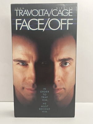 Face/Off John Travolta - Nicolas Cage  (VHS, 1997)