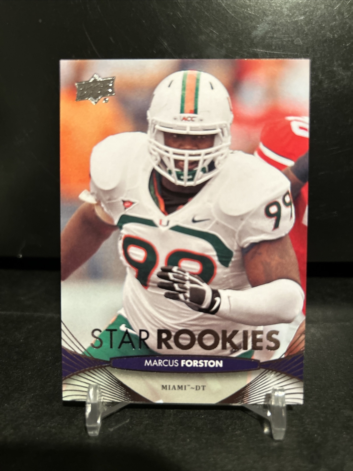 2012 Upper Deck Marcus Forston Star Rookies Miami Hurricanes #111