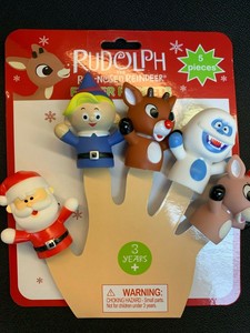 rudolph the red nosed reindeer finger puppets