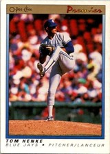 1991 O-Pee-Chee Tom Henke